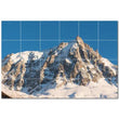 Mountains Ceramic Tile Wall Mural PT500867. 72" W x 48" H (24) 12x12 tiles - Furniture4Design