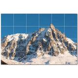 Mountains Ceramic Tile Wall Mural PT500867. 72" W x 48" H (24) 12x12 tiles - Furniture4Design