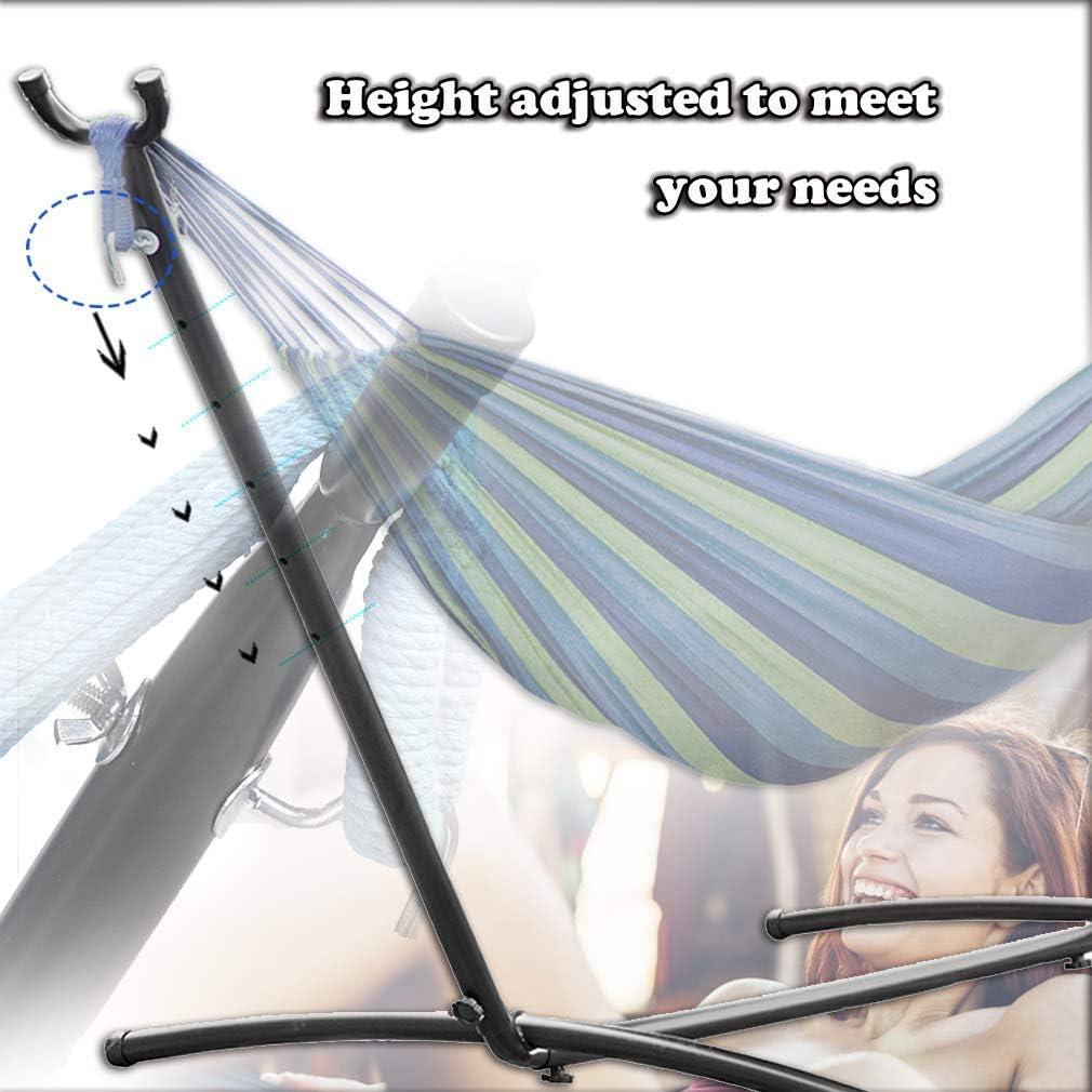 Portable Steel Hammock Stand with Carrying Case for Outdoor and Indoor Use - Furniture4Design