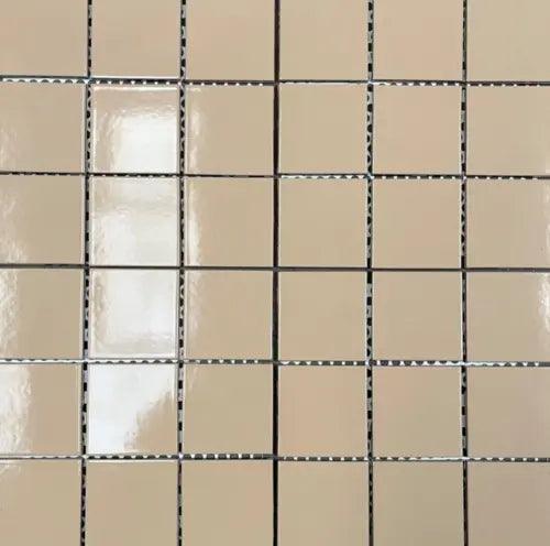 Potato Yellow Tile Remodel Shower 3 7/8" x 3 7/8" Glossy Ceramic C#546 10 sqft - Furniture4Design