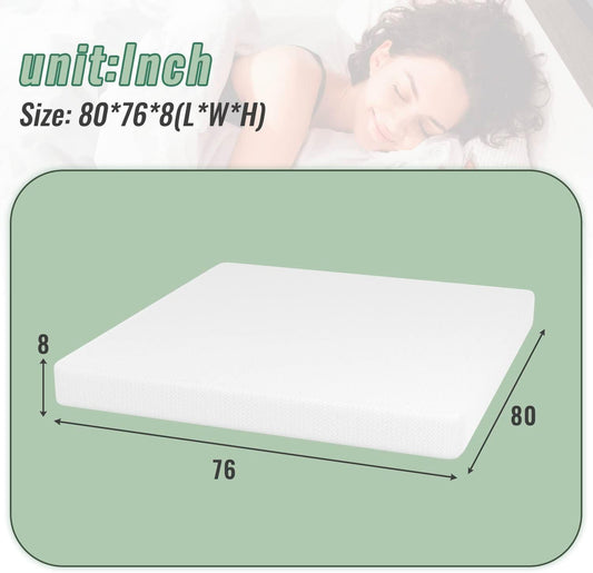 Rejuvenate Gel Memory Foam Mattress with CertiPUR-US Certification - Furniture4Design