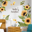 Removable Sunflower Wall Sticker 3D Wall Art Decal Kids Room Kitchen Home Decor - Furniture4Design