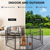 Safe and Versatile Outdoor Dog Playpen with Door for Large and Small Dogs - Furniture4Design