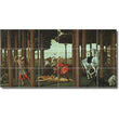 Sandro Botticelli Mythology Tile Mural PT00685. 72 x 36 (18) 12x12 tiles - Furniture4Design