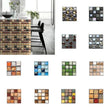 Self-adhesive Waterproof DIY Crystal Tile Sticker Glass Tile 3D Wall Sticker△ - Furniture4Design