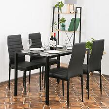 Set of 4 Kitchen Dining Table Set, Dining Table Set for Small Spaces - Furniture4Design