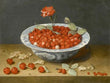 STILL LIFE STRAWBERRIES J. Hulsdonck Tile Mural Wall Backsplash Marble Ceramic - Furniture4Design