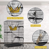 Super Deal XXL Cat Cage with Hammock and 3 Resting Platforms - Furniture4Design