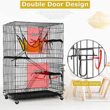 Super Deal XXL Cat Cage with Hammock and 3 Resting Platforms - Furniture4Design