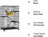 Super Deal XXL Cat Cage with Hammock and 3 Resting Platforms - Furniture4Design