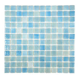 Swimming Pool Tile Glass Islamorada Spa Bathroom Backsplash Freshwater Blue - Furniture4Design