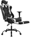 Ultimate Comfort Gaming Chair with Adjustable Footrest - Furniture4Design