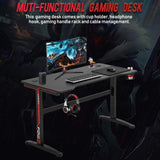 Ultimate Gaming Desk with Ergonomic Design for Serious Gamers - Furniture4Design