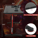 Ultimate Gaming Desk with Ergonomic Design for Serious Gamers - Furniture4Design