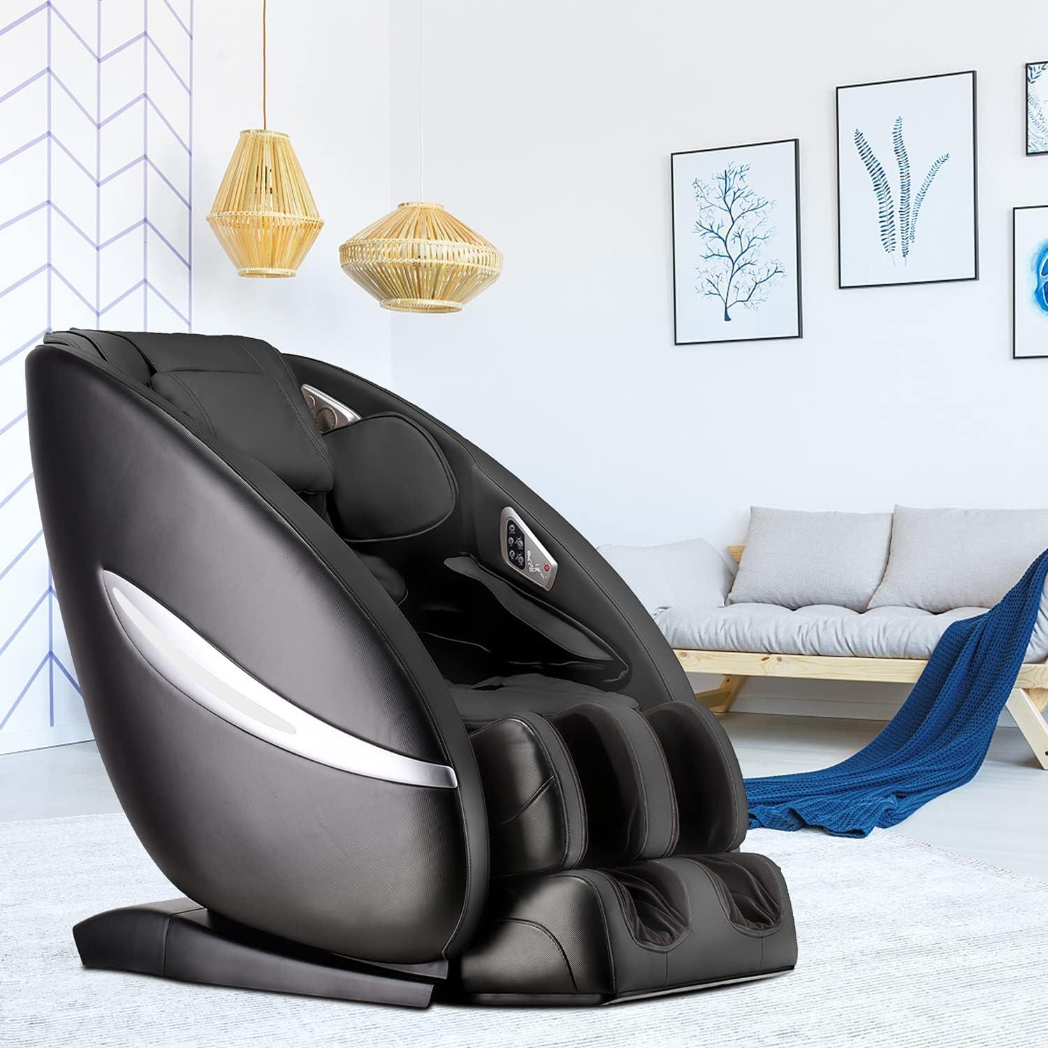 Ultimate Luxury Electric Full Body Massage Chair with Zero Gravity and Heat Therapy - Furniture4Design