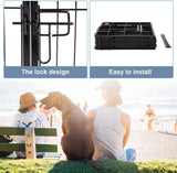 Versatile and Durable Pet Playpen for Dogs and Cats, 32-Inch, Black - Furniture4Design