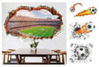 Wall Stickers PVC 3D Vivid Football Soccer Ball Living Room Bedroom Decals Decor - Furniture4Design