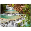 Waterfalls Ceramic Tile Wall Mural PT501142. 24" W x 18" H (12) 6x6 tiles - Furniture4Design