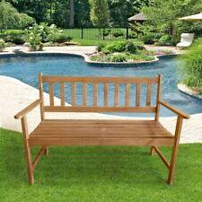 Wood Outdoor Porch Chair, Garden Bench, Patio Outdoor Furniture - Furniture4Design