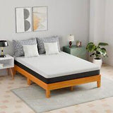 Wood Platform Bed Frame/Without Headboard/No Box Spring Needed/Wood Slat Support - Furniture4Design