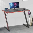 Z Shaped Computer Gamaing Desk with Headphone Hook for Game Players - Furniture4Design